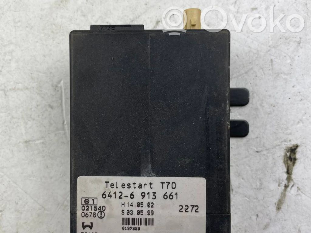 BMW X5 E53 Auxiliary heating control unit/module 
