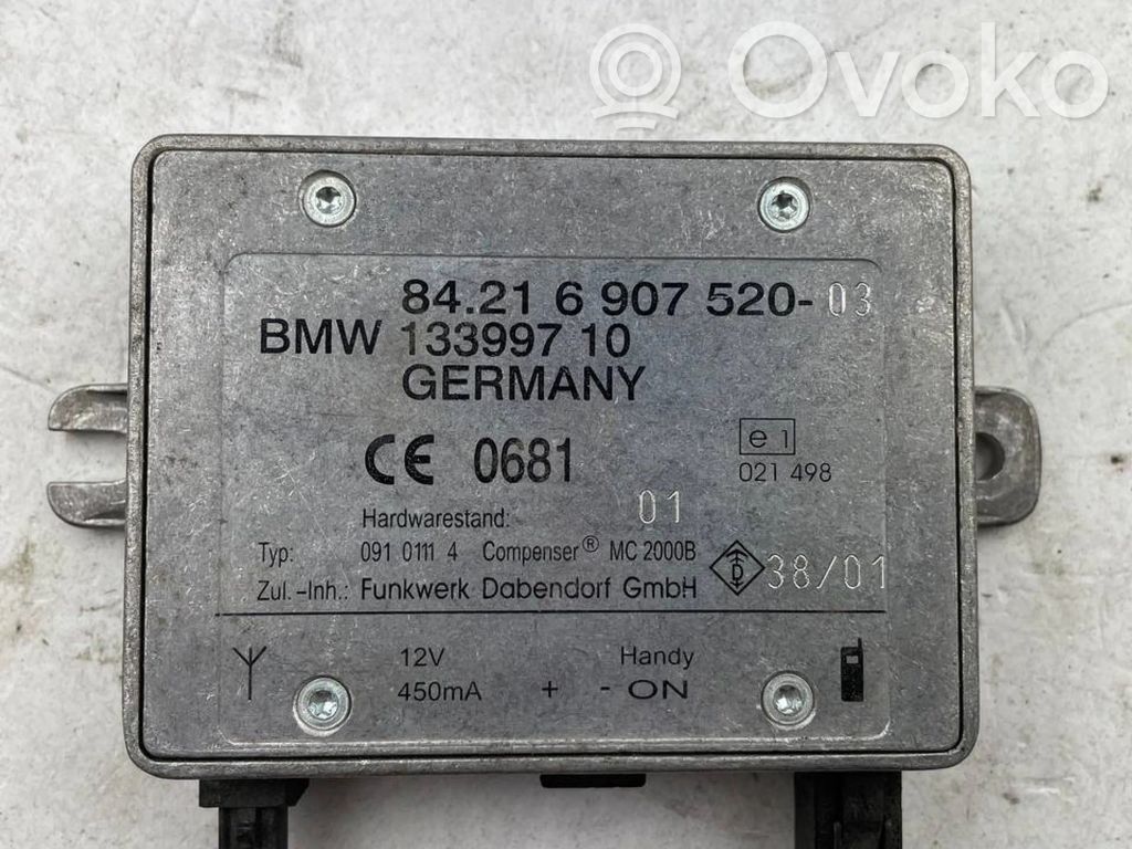 BMW 3 E46 Antenos stiprintuvas 