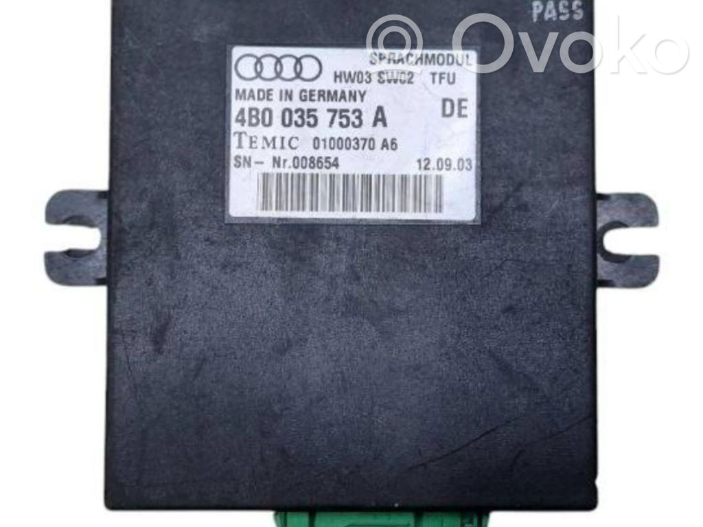 Audi A6 S6 C5 4B Alte unități/module de control 