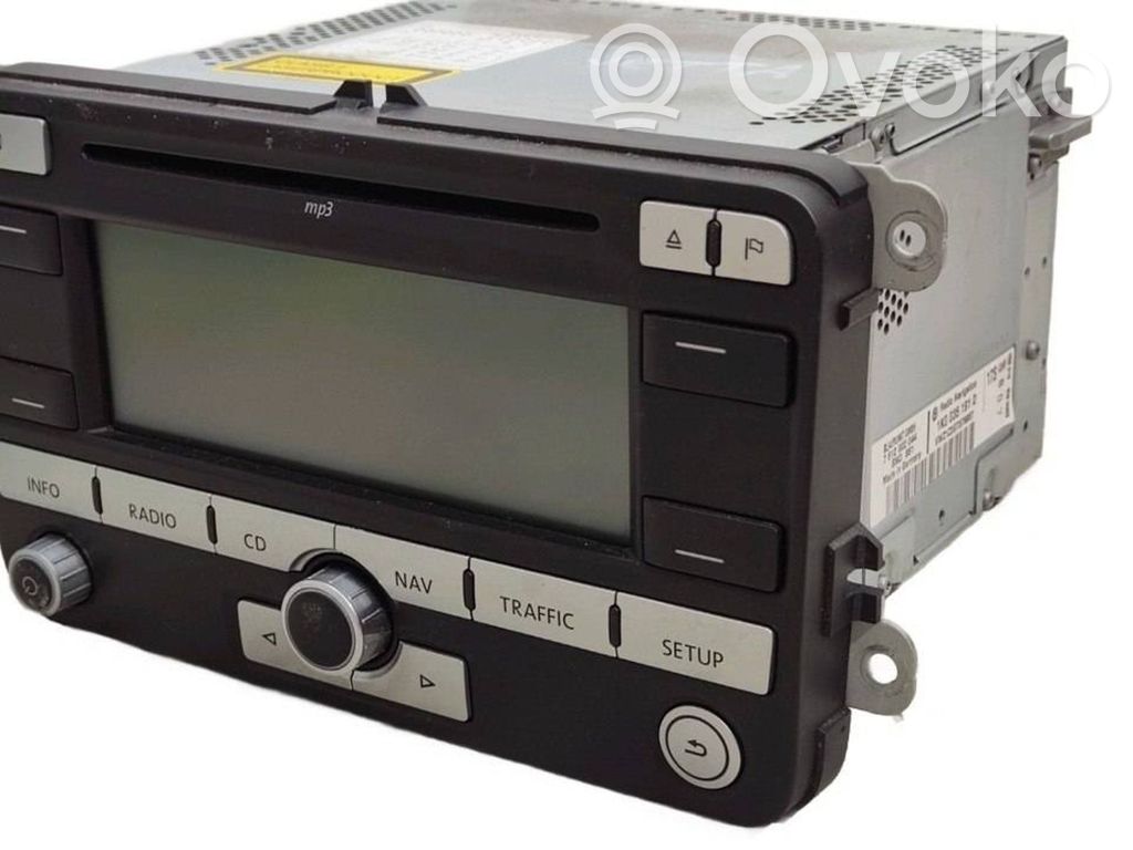 Volkswagen Jetta V Radio/CD/DVD/GPS head unit 