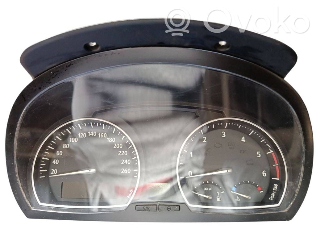 BMW X3 E83 Speedometer (instrument cluster) 
