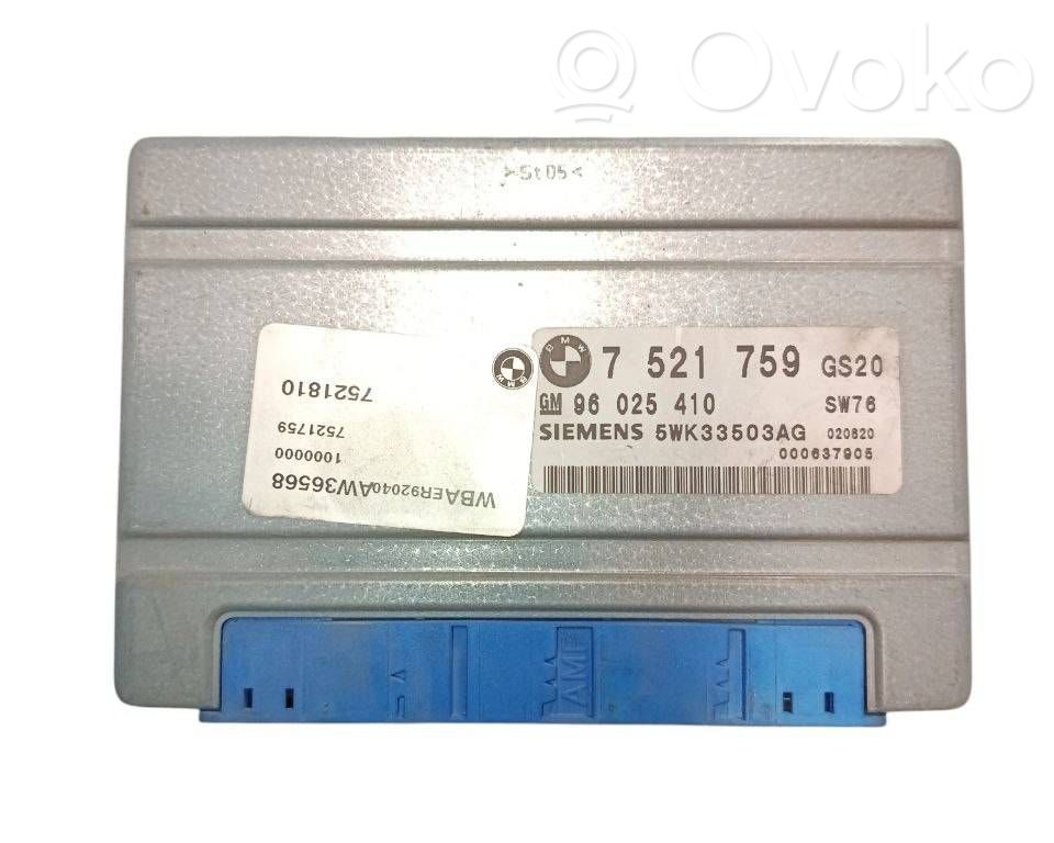 Gearbox control unit/module   7521759,96025410