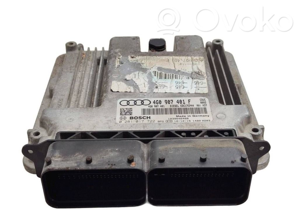 Audi A7 S7 4G Engine control unit/module 