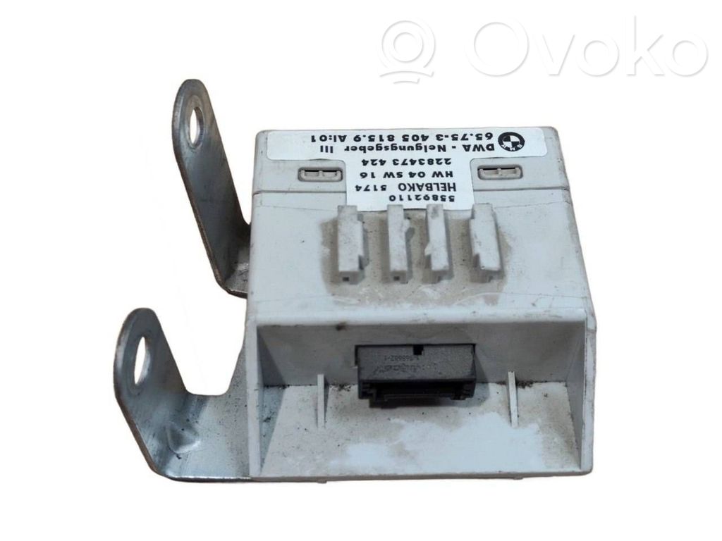 BMW X3 E83 Unitate/modul comandă pompă injecție combustibil 