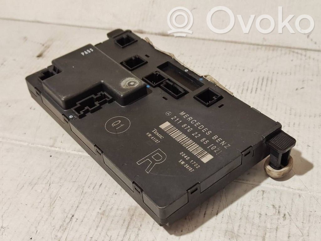 Mercedes-Benz E W211 Door control unit/module 