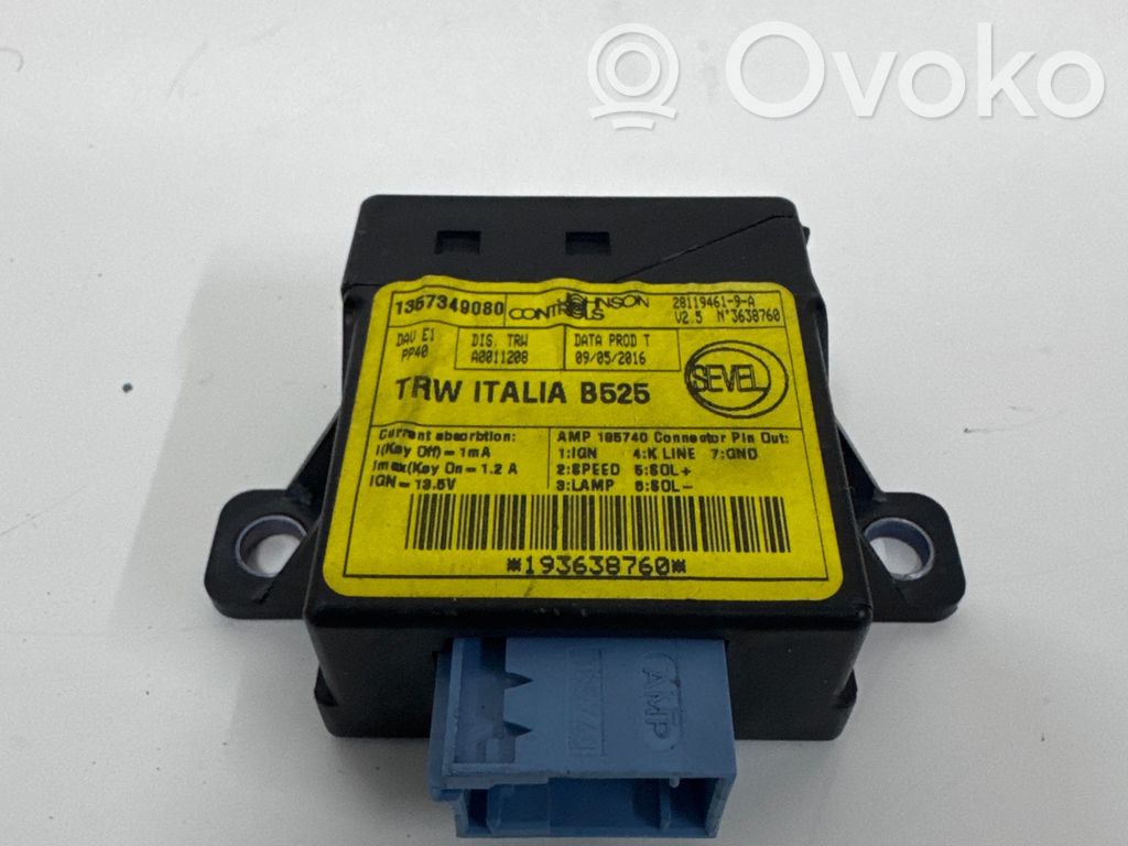 Peugeot Boxer Steering rack control module 