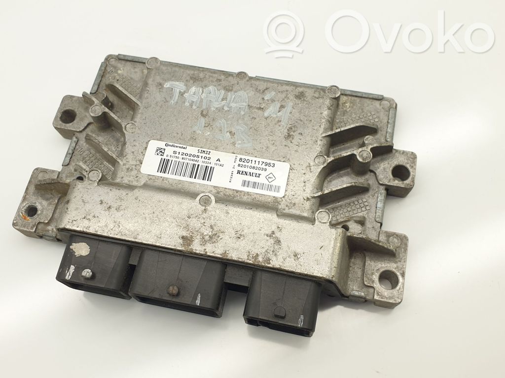 Engine control unit/module   8201117953,8201082039,S120205102A