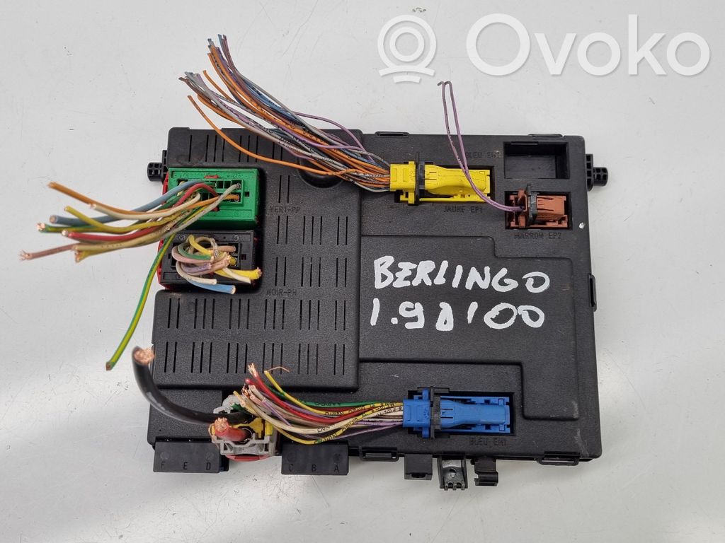 Citroen Berlingo Moduł / Sterownik komfortu 