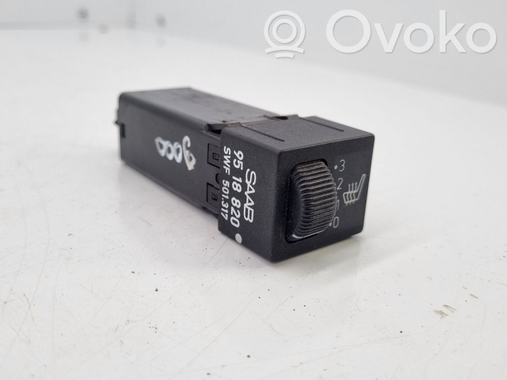 Saab 9000 CS Seat heating switch 