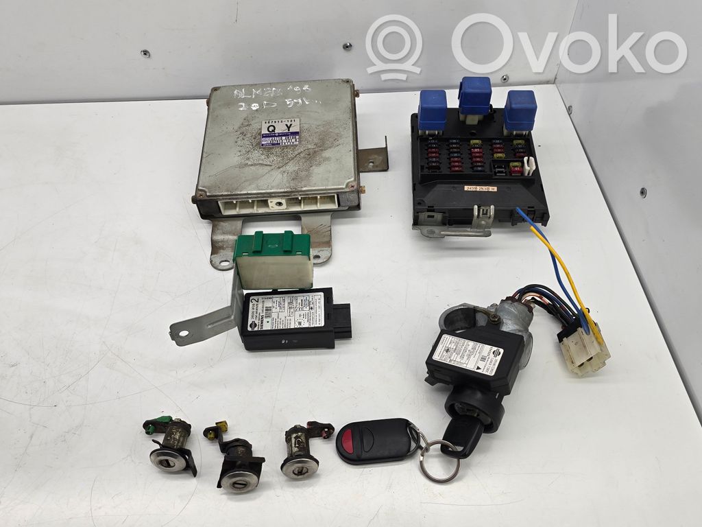 Nissan Almera Engine ECU kit and lock set 