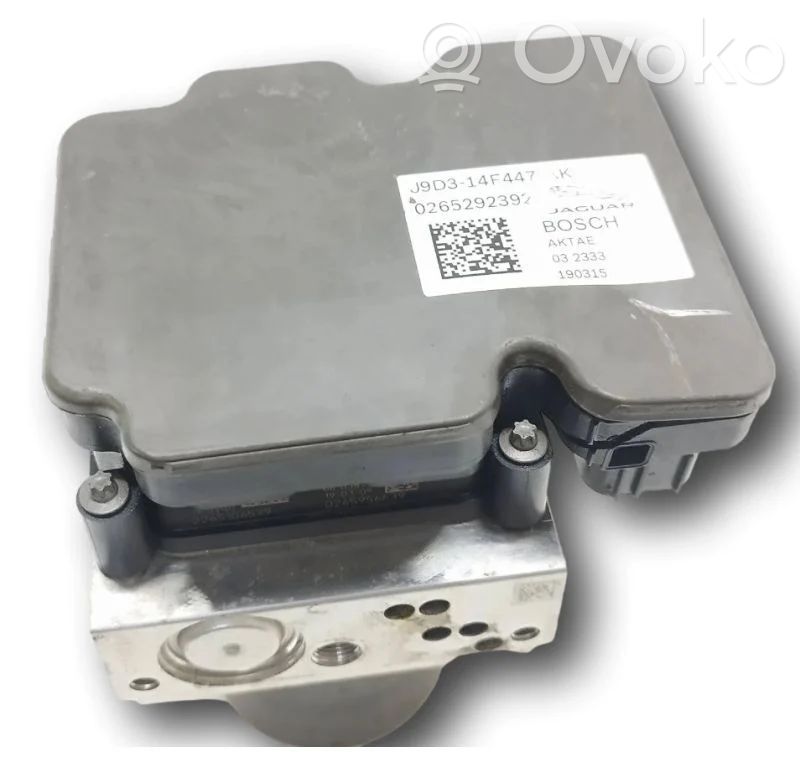 ABS control unit/module   J9D314F447AK,0265292392,0265956639