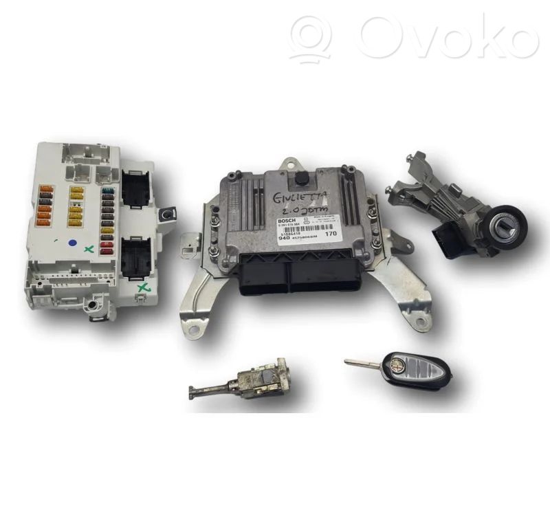 Alfa Romeo Giulietta Engine ECU kit and lock set 