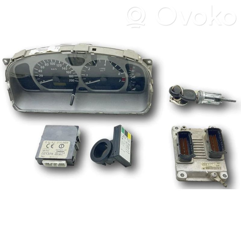 Opel Agila A Engine ECU kit and lock set 