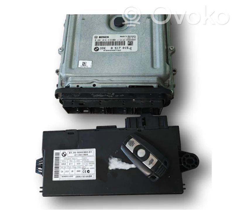 BMW X5 E70 Engine ECU kit and lock set 