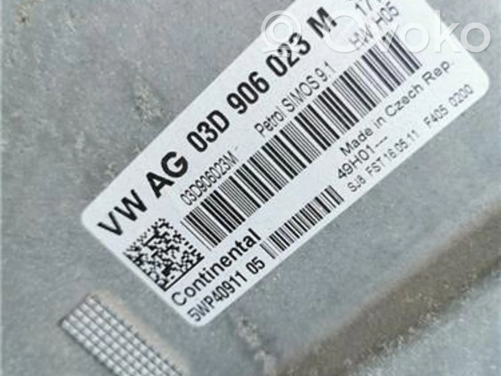 Skoda Fabia Mk2 (5J) Engine control unit/module ECU 
