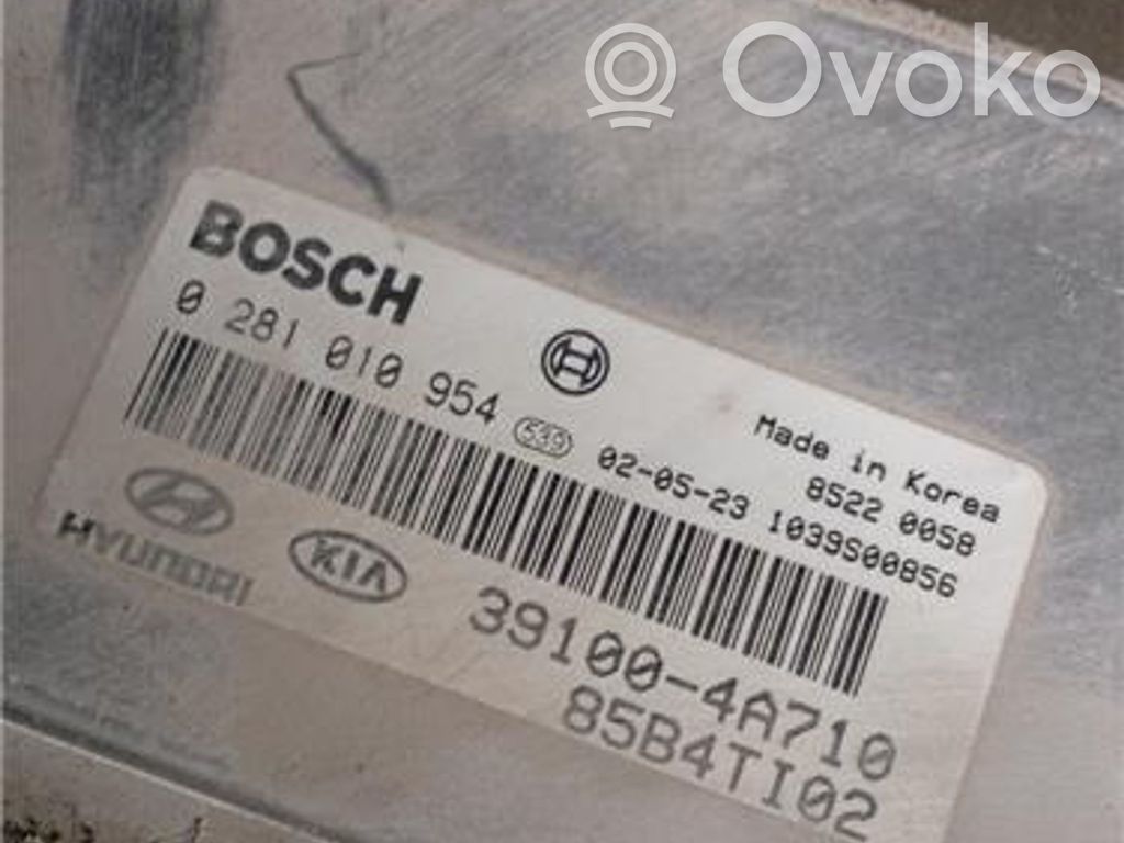 Unité de commande, module ECU de moteur   391004A710,281010954