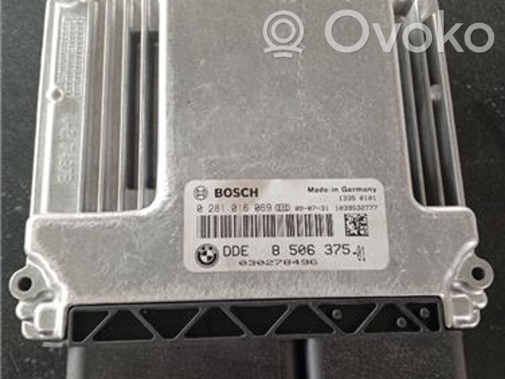 Блок управления двигателем ECU   8506375,850637501