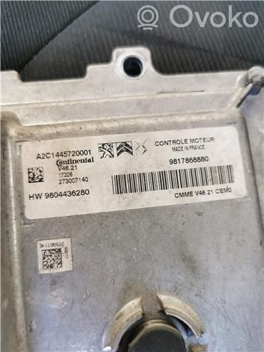 Citroen C-Elysée Engine control unit/module ECU 
