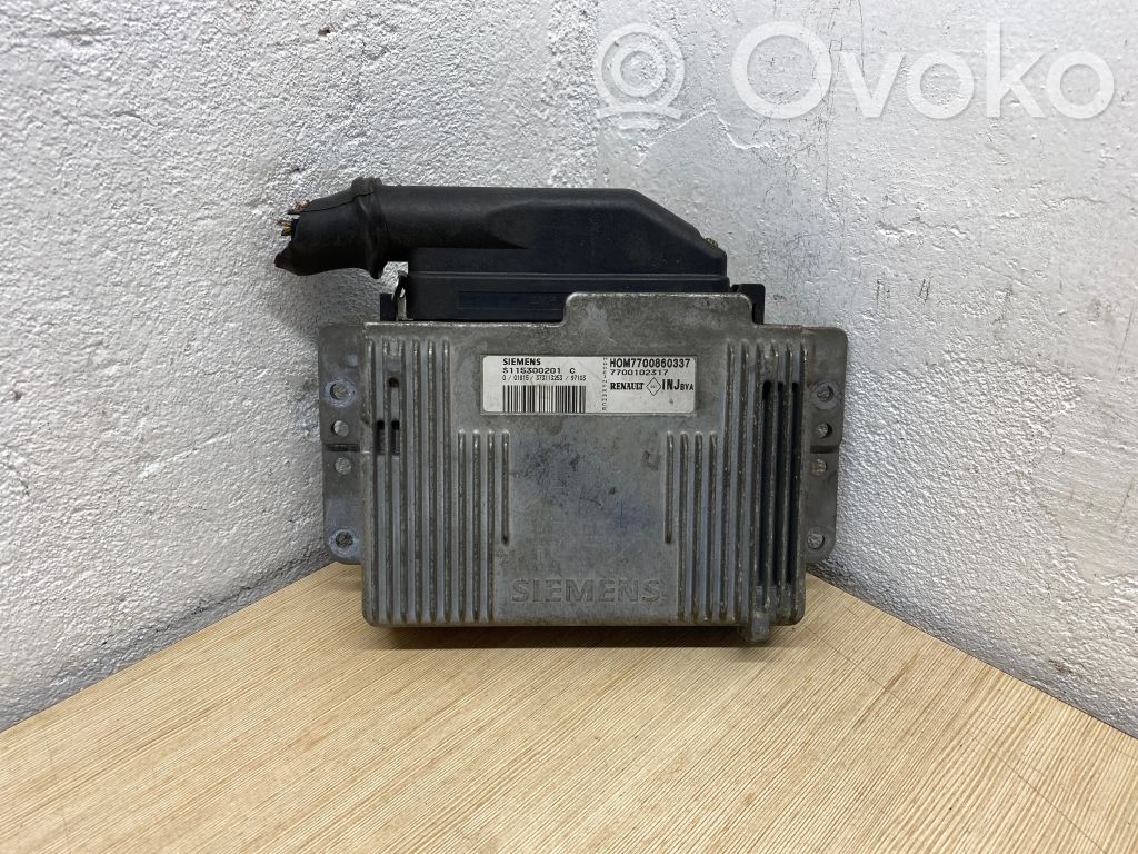Engine control unit/module   7700860337,S115300201C,7700102317
