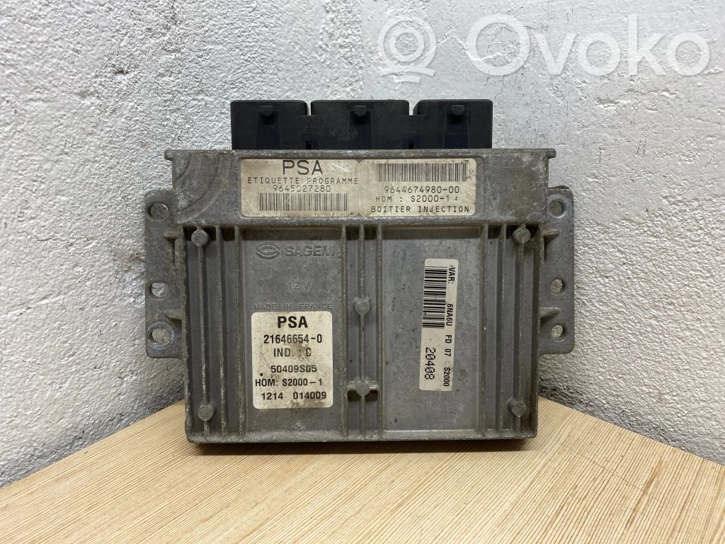 Citroen Xsara Engine control unit/module 