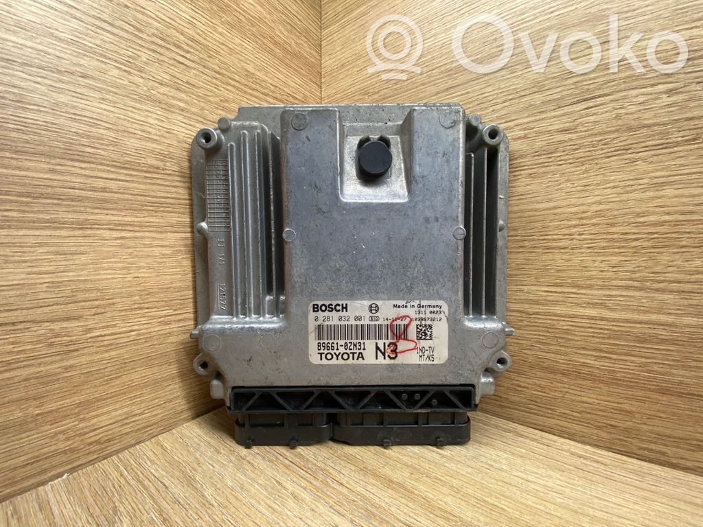 Toyota Auris E180 Unidad de control/módulo del motor 