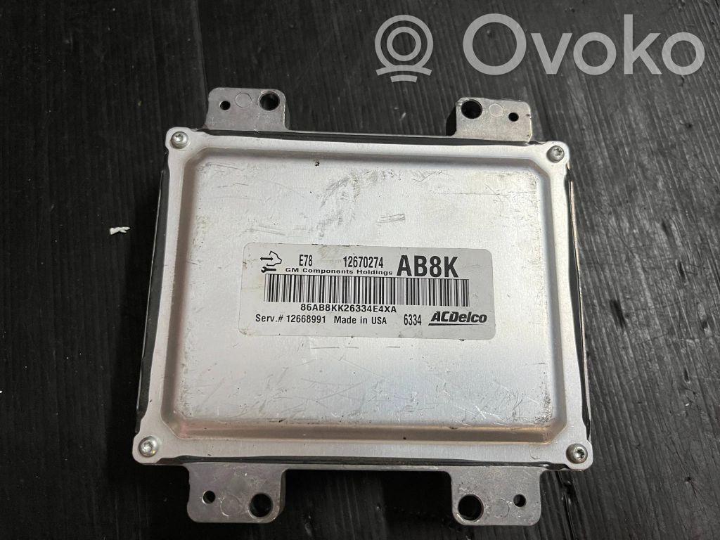 Opel Insignia B Unidad de control/módulo del motor 