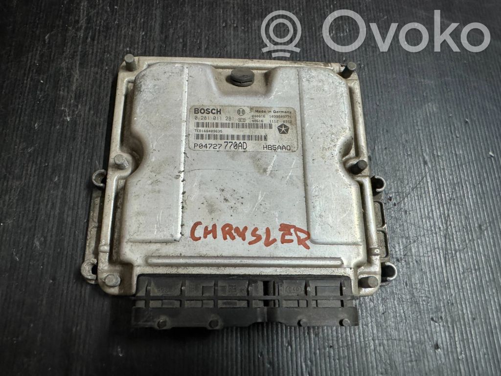 Chrysler Voyager Engine control unit/module 
