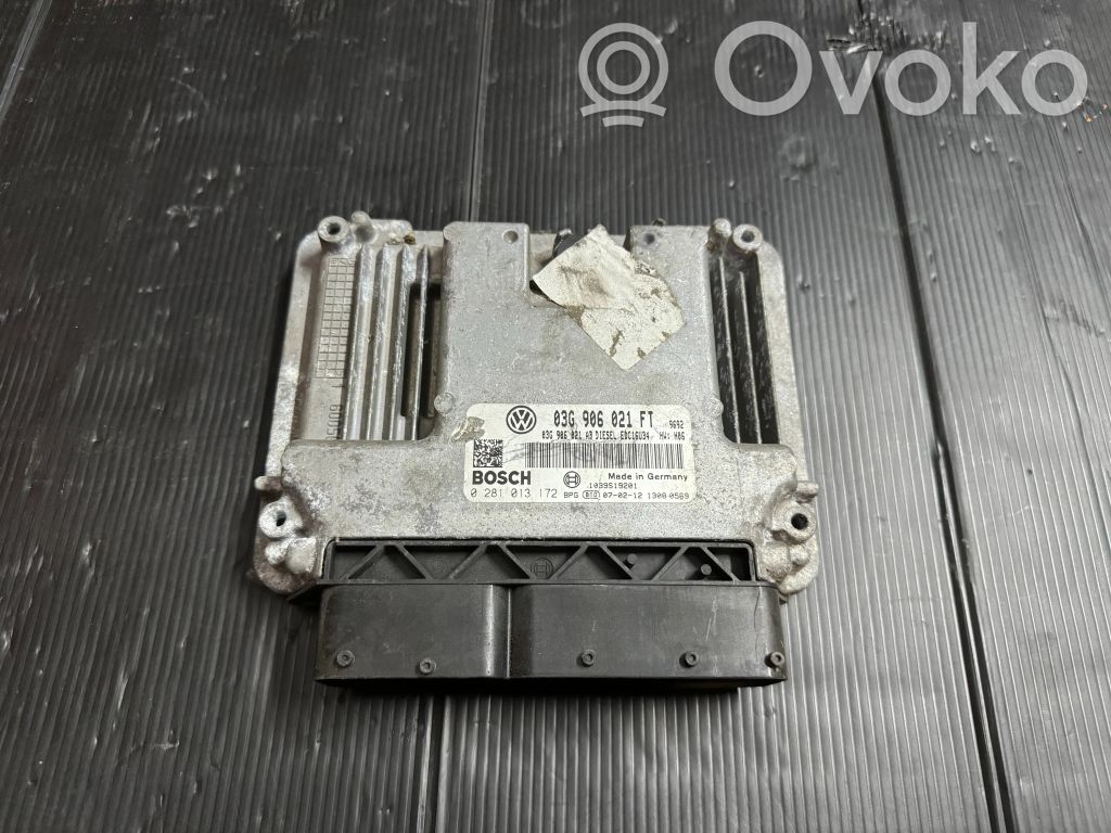 Volkswagen Eos Variklio valdymo blokas 