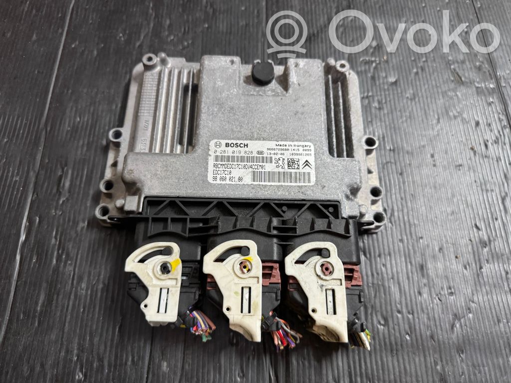Engine control unit/module ECU   0281019828,9806002180,0281019828