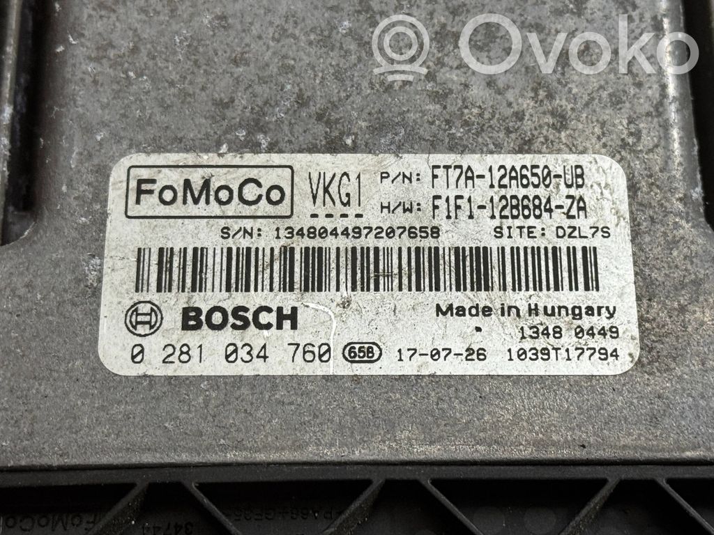 Ford Kuga II Engine control unit/module 