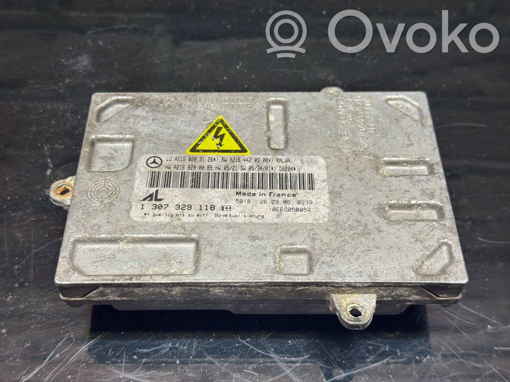 Mercedes-Benz S W221 Sterownik / moduł świateł Xenon 