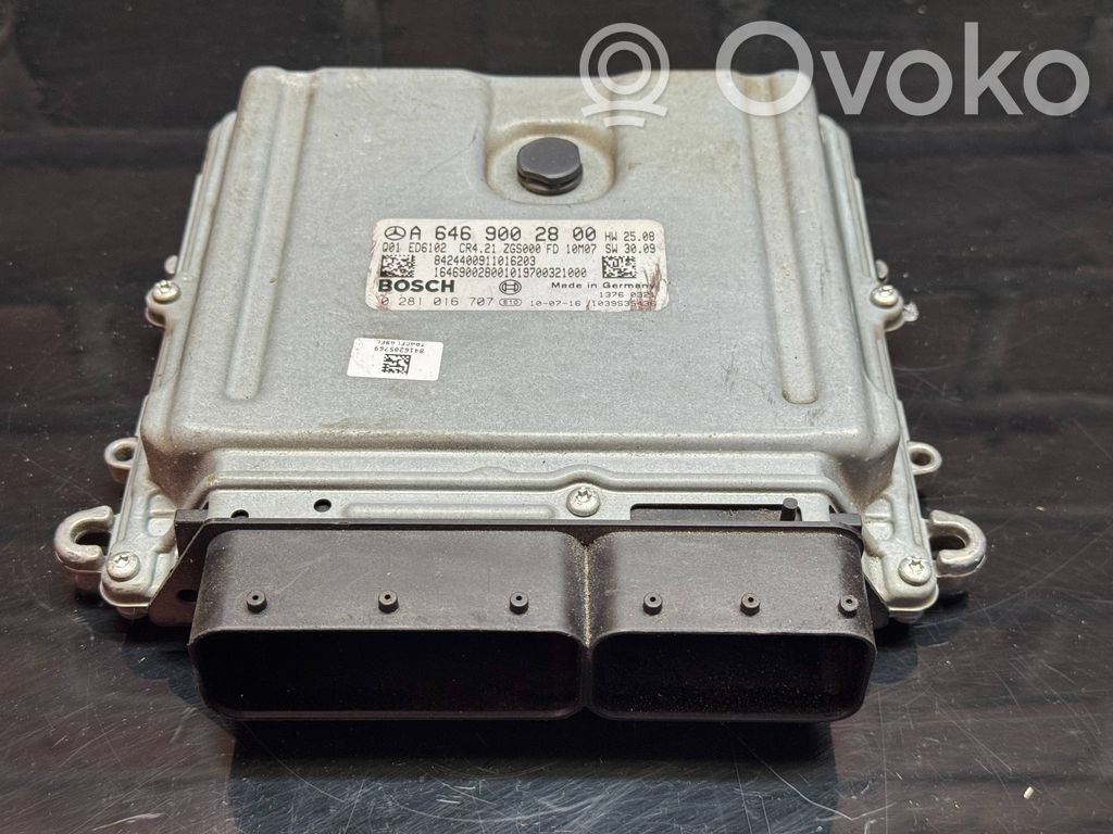Mercedes-Benz Vito Viano W639 Sterownik / Moduł ECU 