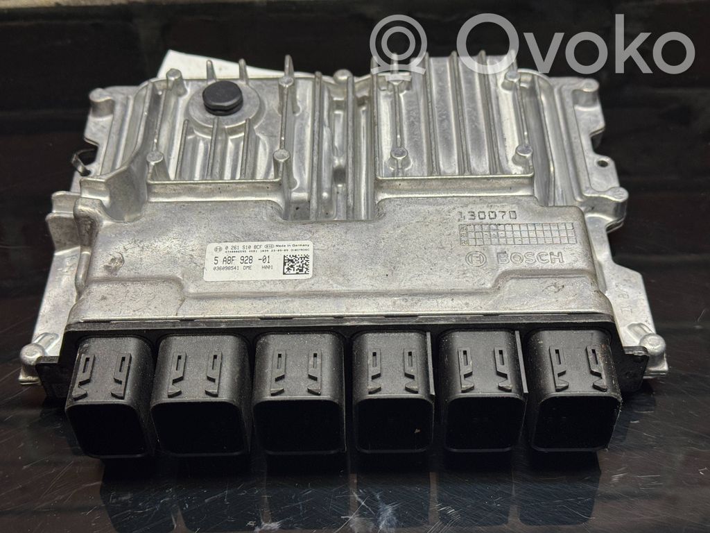 Engine control unit/module ECU   0261S10807,5A8F928,036098541