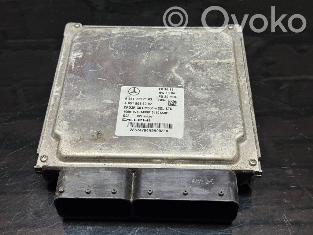 Mercedes-Benz Sprinter W906 Engine control unit/module 
