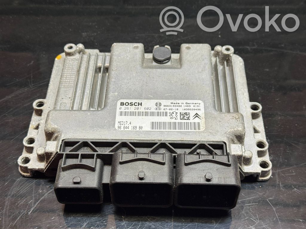 Peugeot 207 Engine control unit/module 