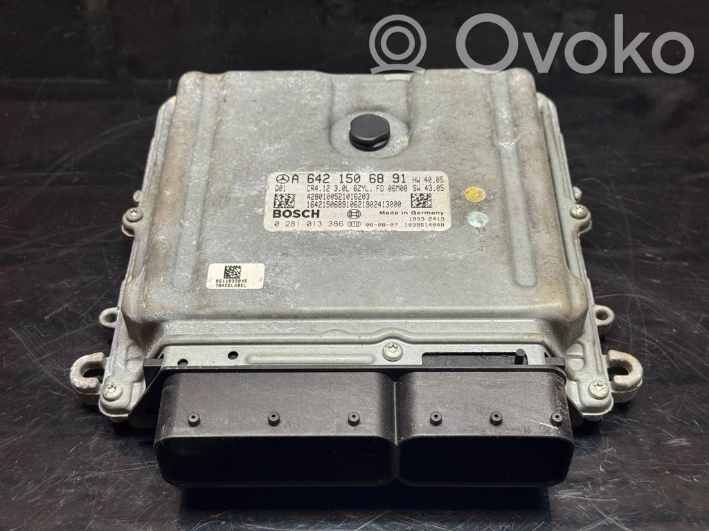 Mercedes-Benz ML W164 Sterownik / Moduł ECU 