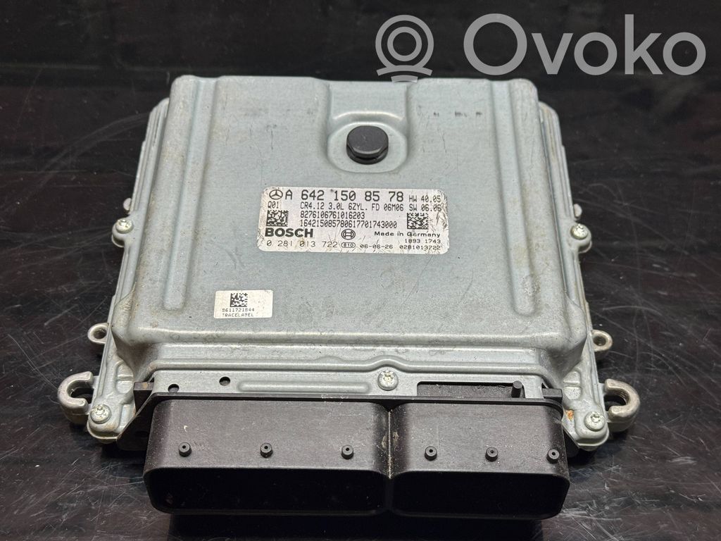 Engine control unit/module   A6421508578,0281013722