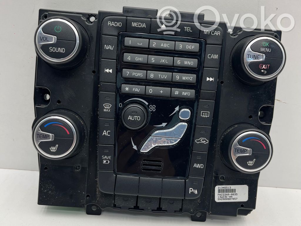 Volvo V60 Climate control unit 