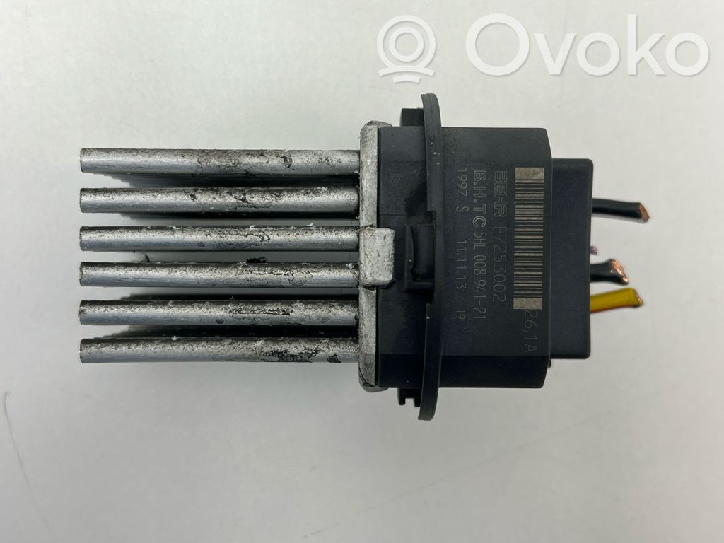 Volvo V60 Rezystor / Opornik dmuchawy nawiewu 