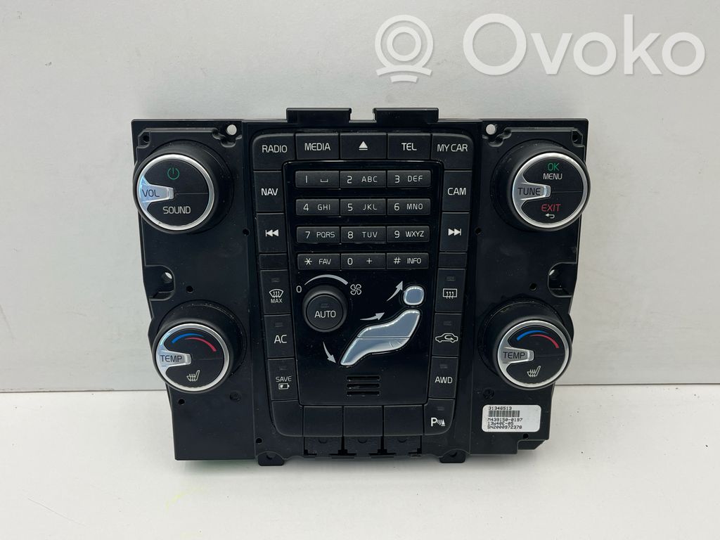 Volvo V60 Climate control unit 