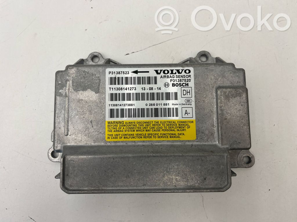 Volvo V60 Airbag control unit/module 