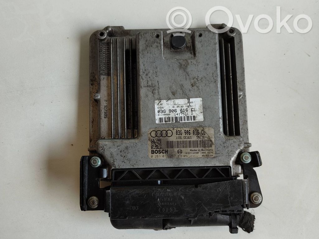 Audi A4 S4 B7 8E 8H Engine control unit/module 