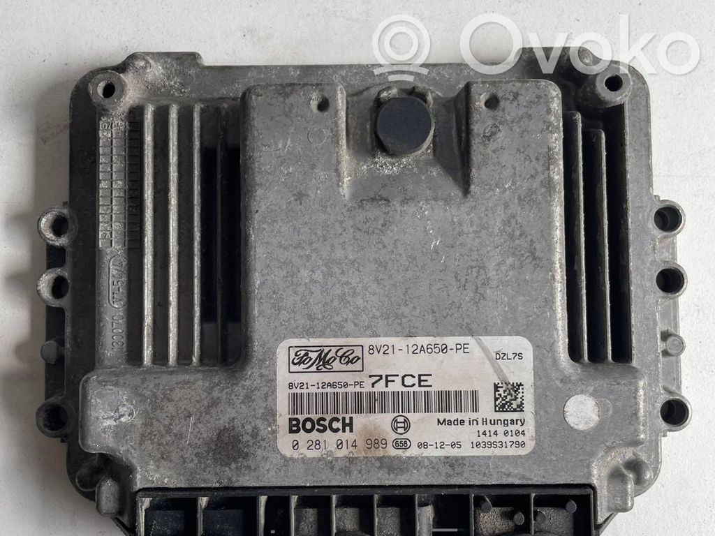 Ford Fiesta Engine control unit/module 