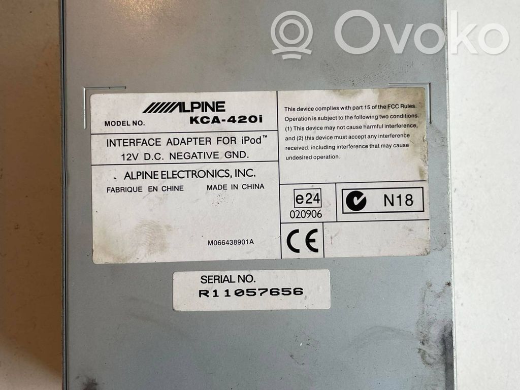Other control units/modules   KCA420I,R11057656,M066438901A