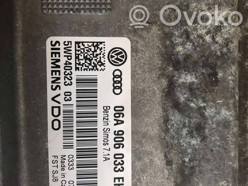 Audi A3 S3 A3 Sportback 8P Engine control unit/module 
