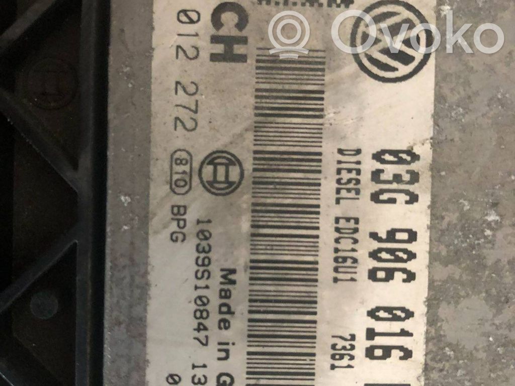 Volkswagen Caddy Engine control unit/module 
