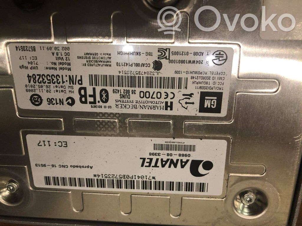 Opel Astra J Kiti valdymo blokai/ moduliai 