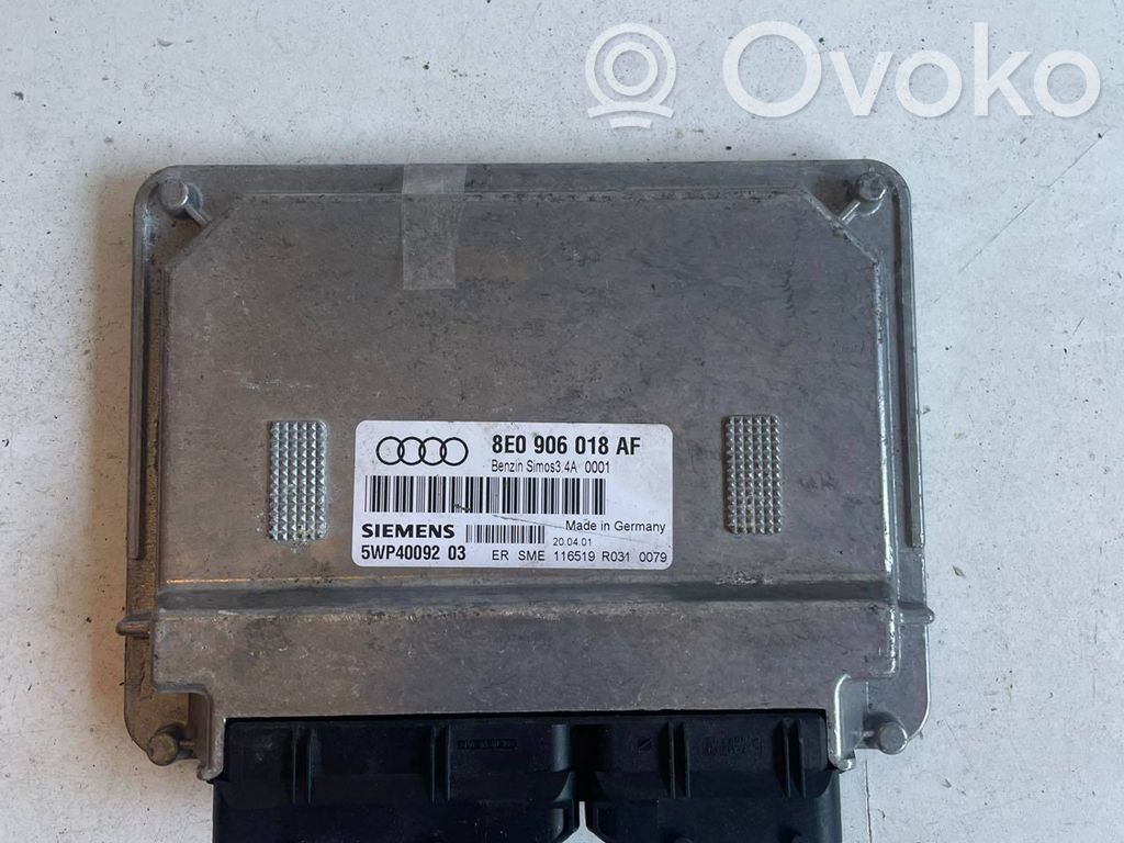 Audi A4 S4 B7 8E 8H Other control units/modules 