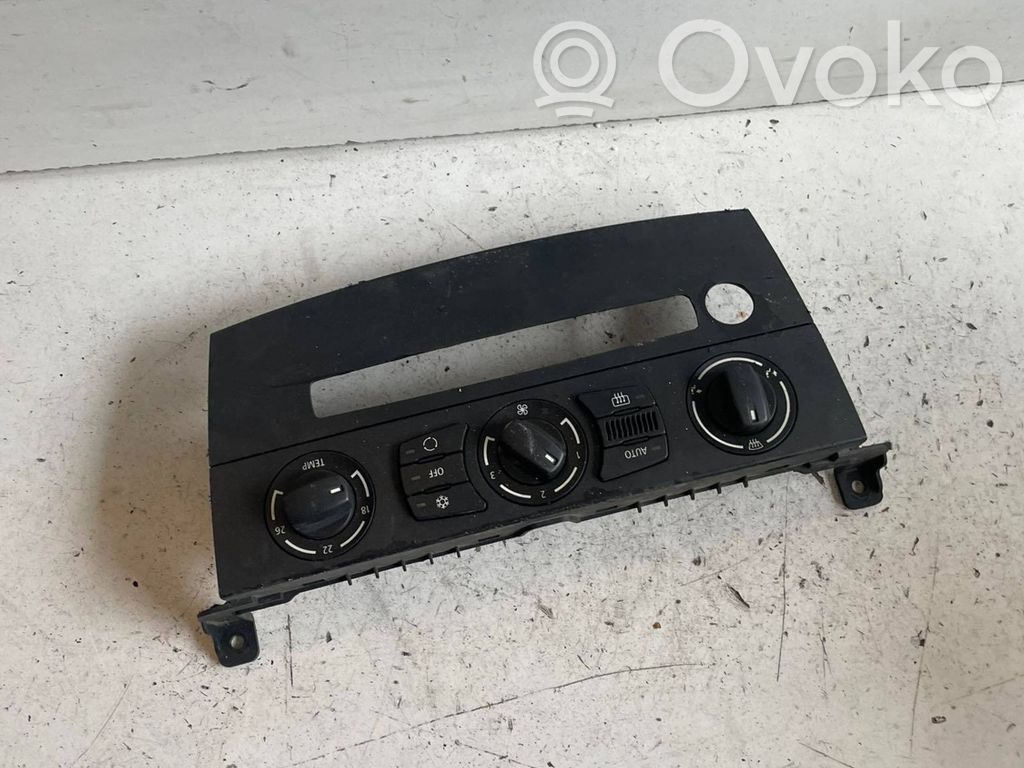 BMW 5 E60 E61 Climate control unit 