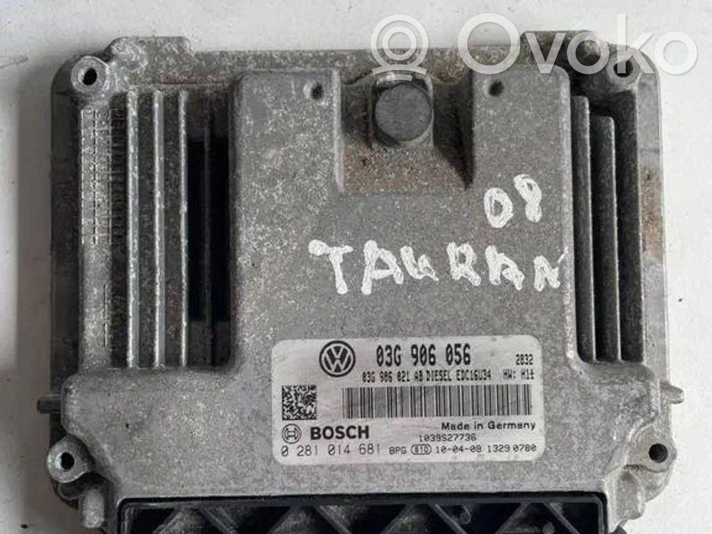 Volkswagen Touran I Engine control unit/module 